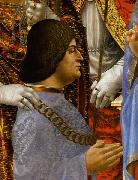 unknow artist Ludovico Il Moro and his son Massimiliano Sforza oil painting reproduction